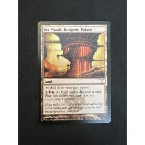 Rix Maadi Dungeon Palace Dissension Land 179/180 MTG Near Mint